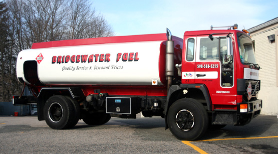Bridgewater Fuel Oil Delivery Truck in Abington, MA area